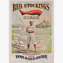 1874年 米野球ポスター広告