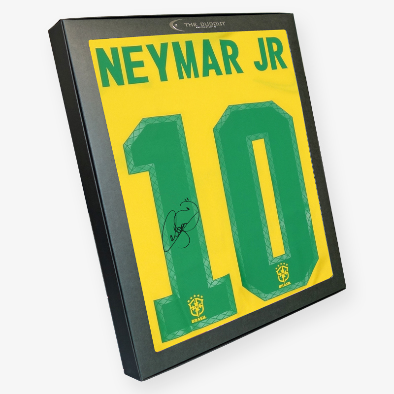 ネイマール直筆サイン入りブラジル代表2020ホームユニフォーム